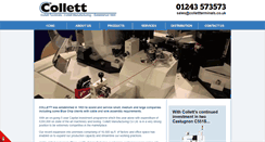 Desktop Screenshot of collettterminals.co.uk